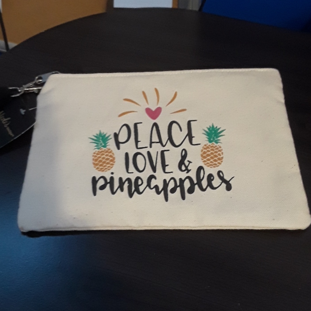 Peace Love & Pineapples Small Bag